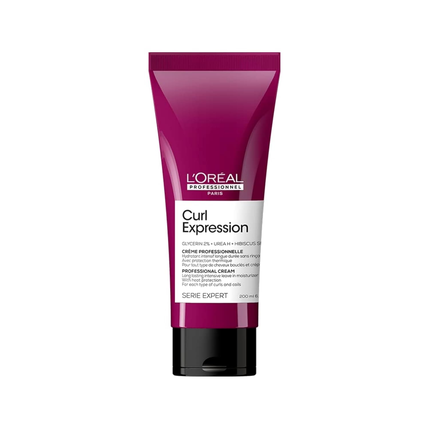 L'Oreal Curl Expression hair care product on a white background