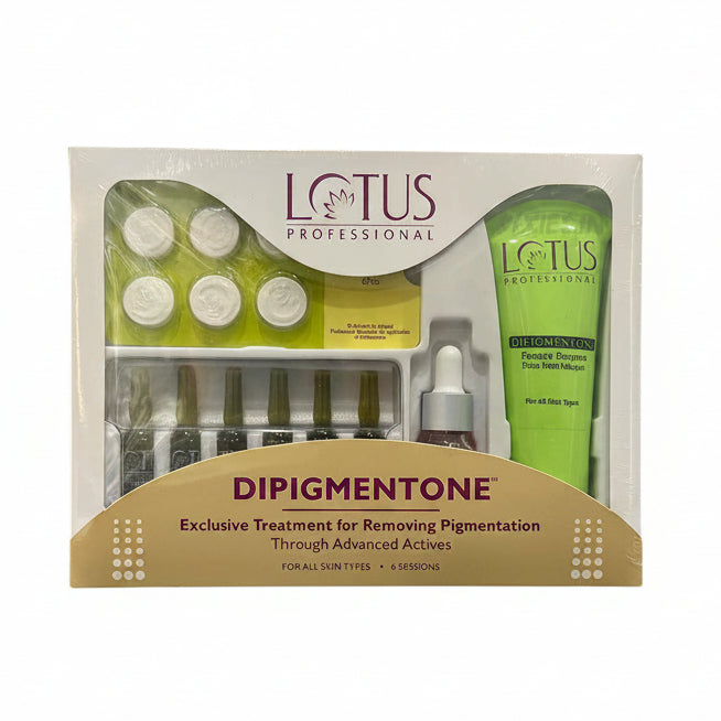 Lotus Professional Dipigmentone Treatment for Removing Pigmentation Kit (6 Sessions)