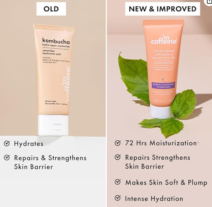 Mcaffeine kombucha hydra repair moisturizer 50ml