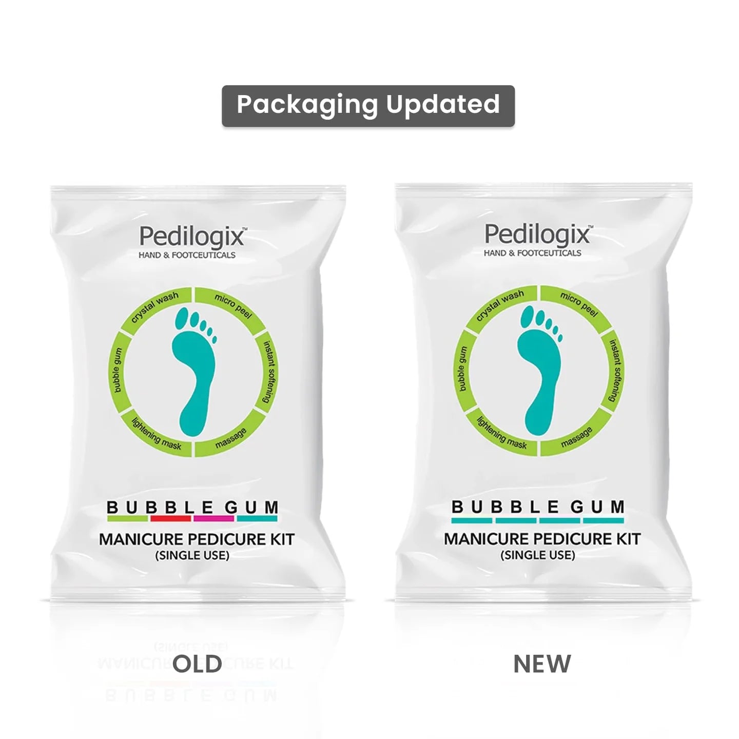 O3+ Pedilogix Bubblegum Manicure Pedicure Kit for Hands & Feet (55gm+10ml) O3+