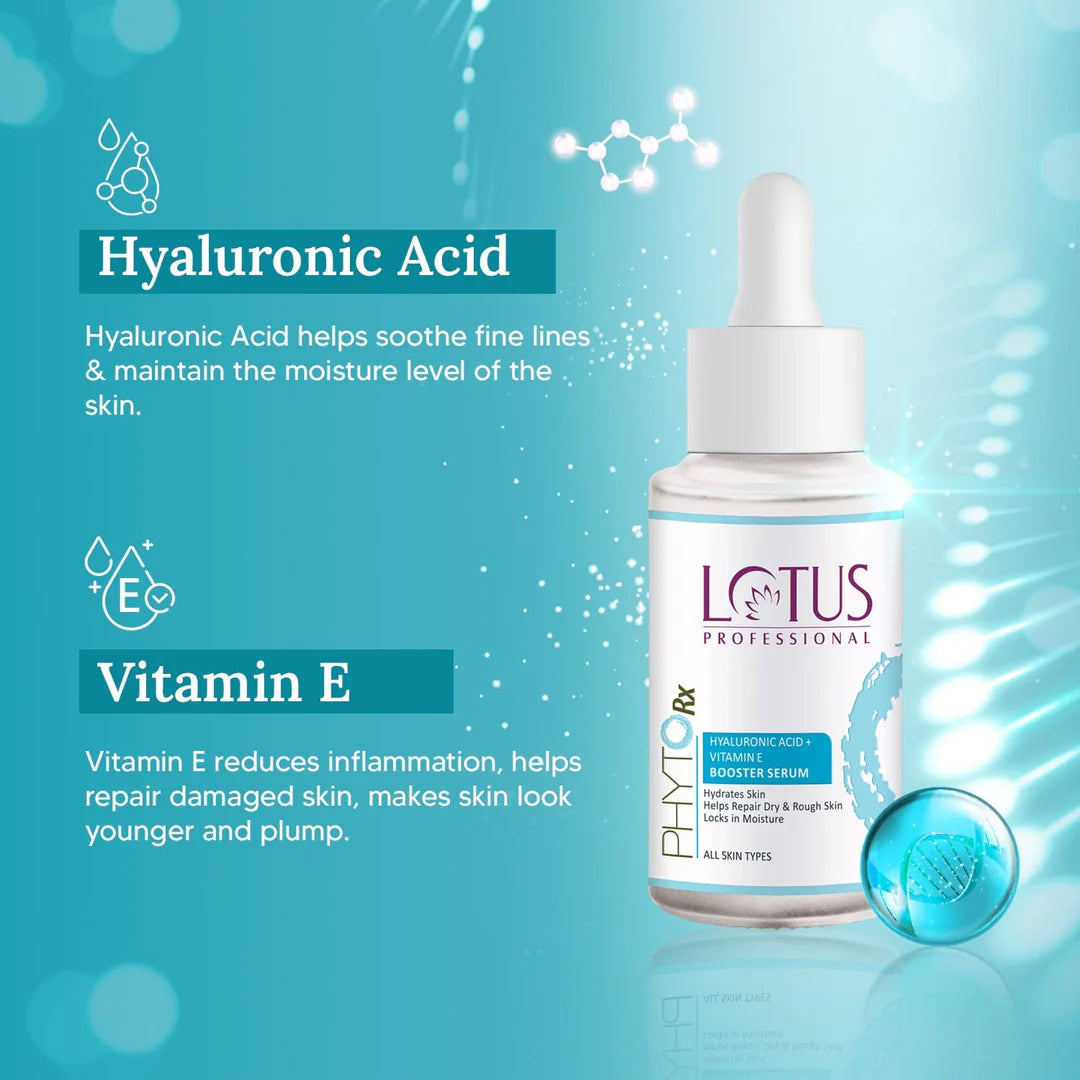 Lotus Professional PhytoRx Hyaluronic Acid + Vitamin E Booster Serum (30ml) Lotus Professional
