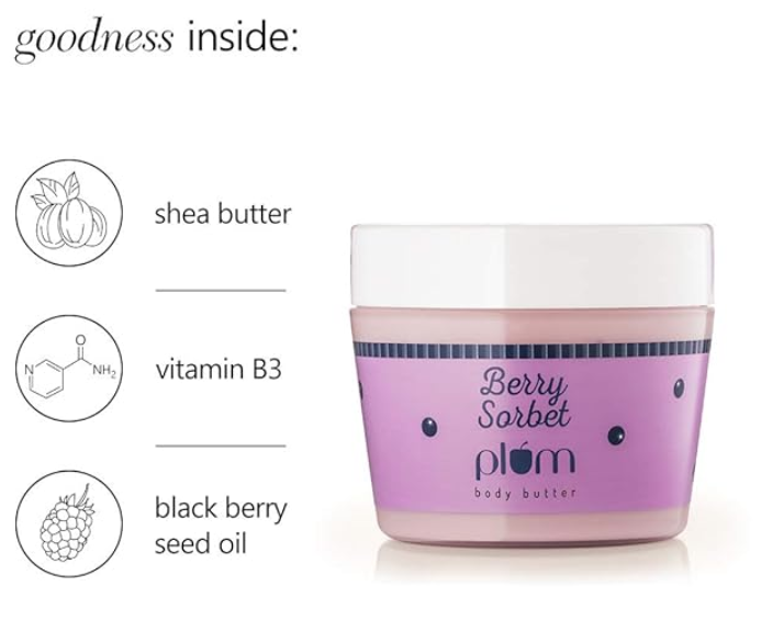 Plum Body Butter - Berry Sorbet (200gm)