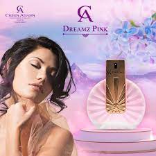 DREAMZ PINK POUR FEMME CHRIS ADAMS 80% NATURAL SPRAY 100ML EAU PERFUME
