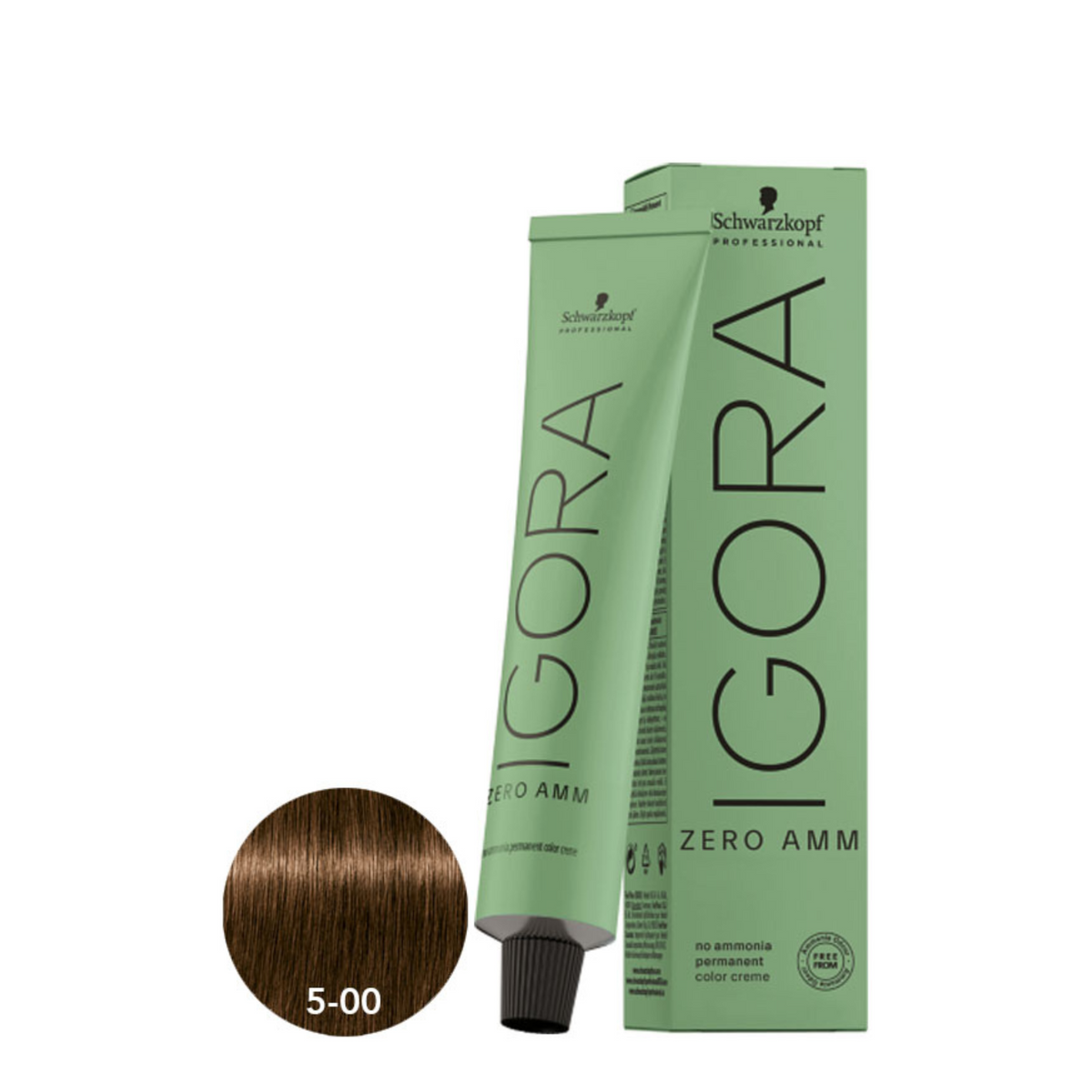 Schwarzkopf Igora Zero AMM 5-00 Light Brown Natural Extra 60ml
