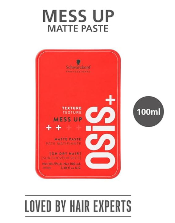 Schwarzkopf Professional Osis+ 2 Matte Paste Mess Up (100ml)