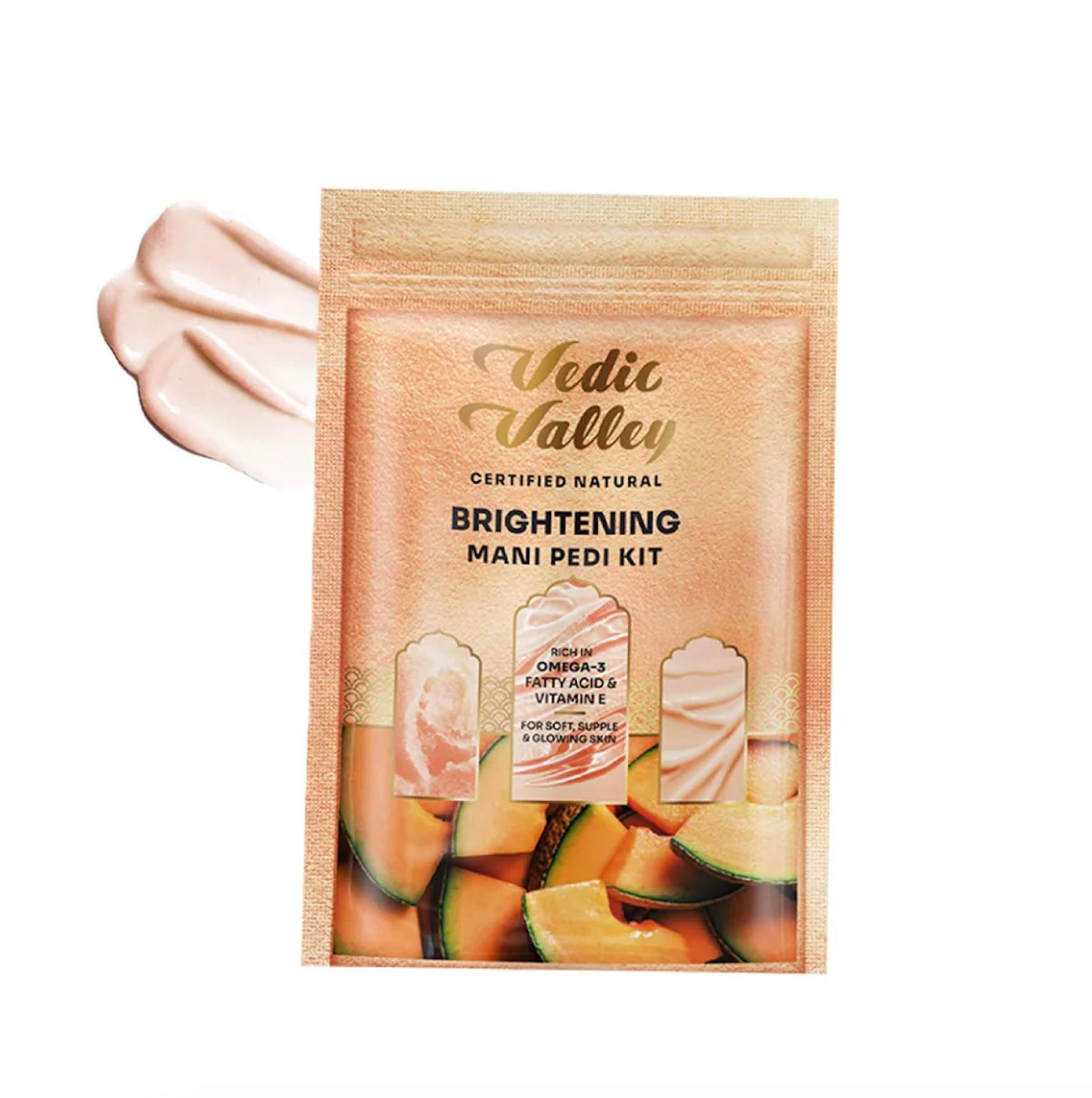 Vedic Valley Brightening Mani Pedi Kit with Musk Melon Niram Global Private Limited