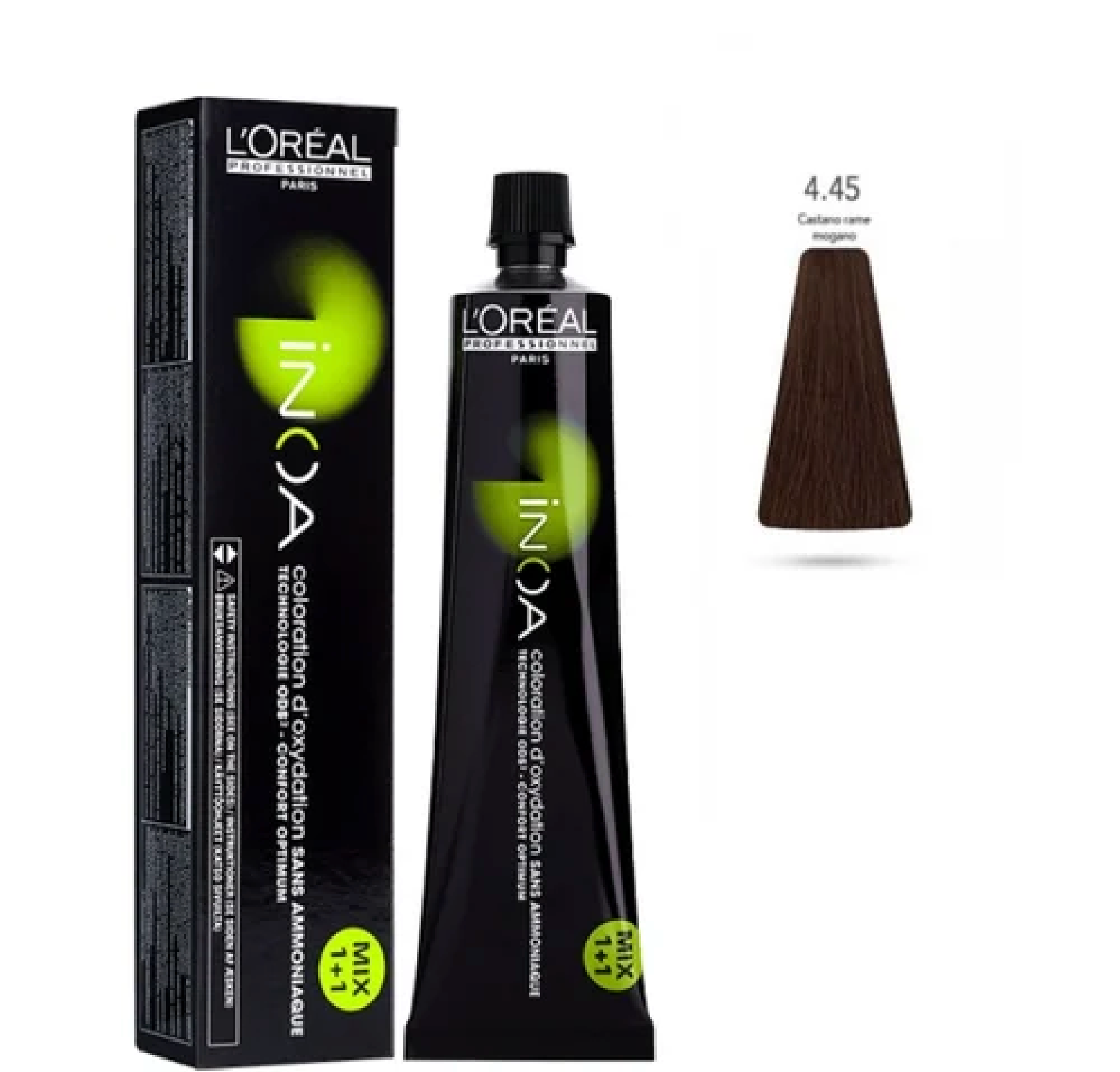 Loreal Professionnel INOA Hair Color - 4.45 Copper Mahogany Brown (60g) Loreal Professional
