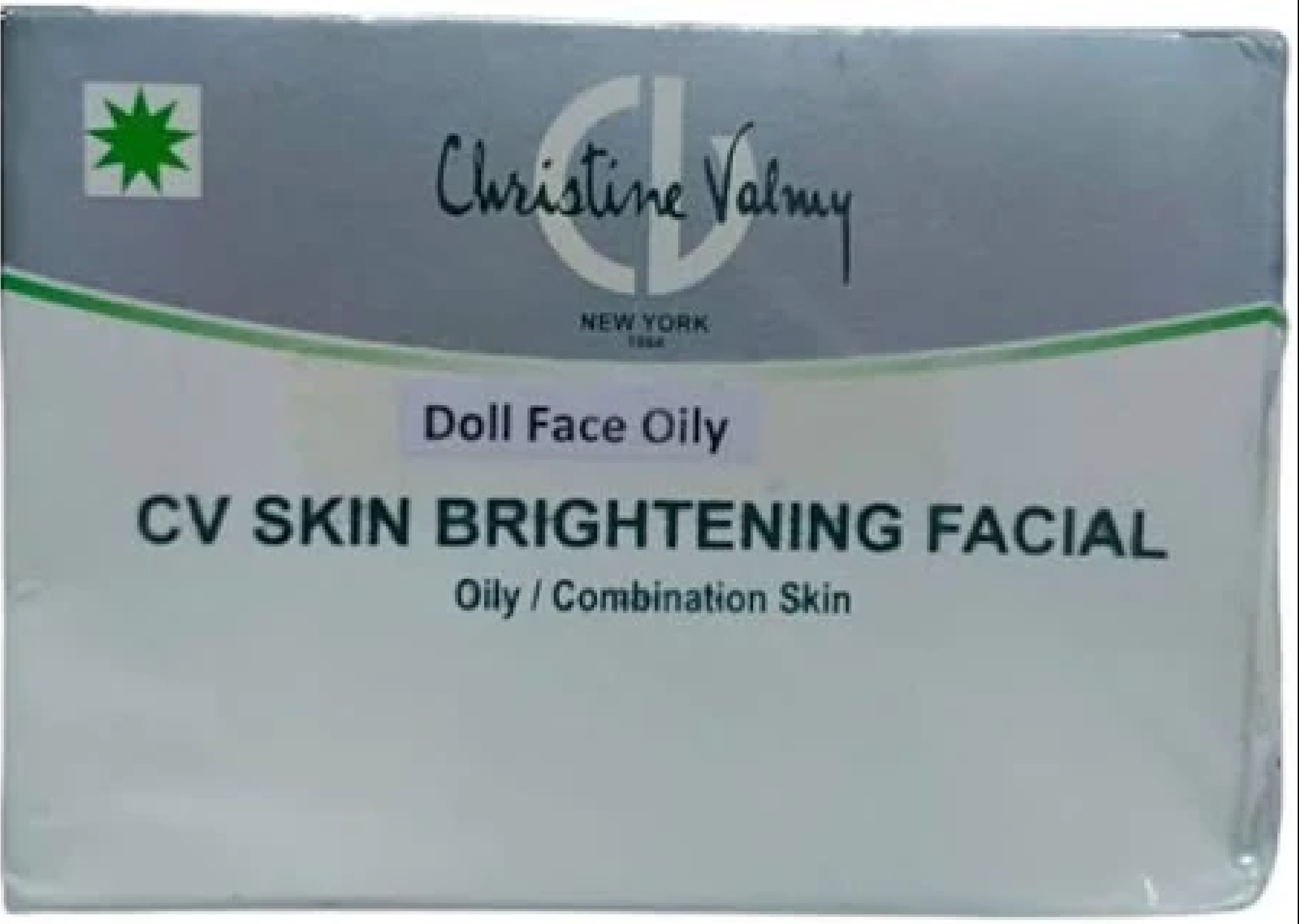 Christine Valmy Skin Brightening Facial - oily /combinatin skin Christine Valmy