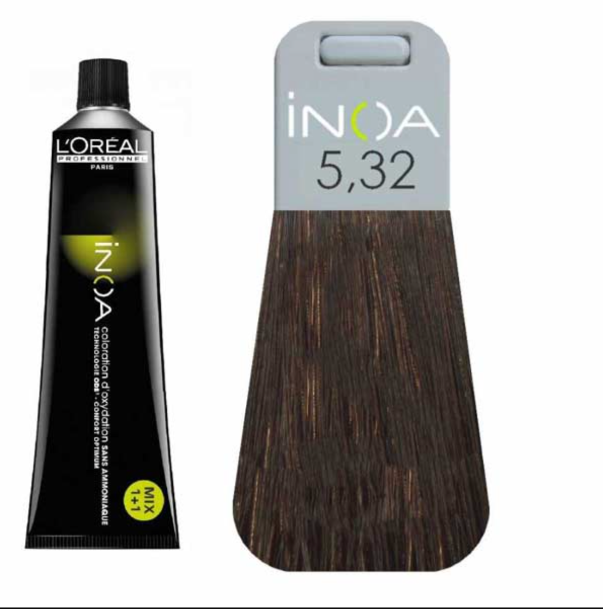 L'OrΓ©al Professionnel Inoa Permanent Hair Dye 5.32 Light Golden Iridescent Brown 60g - Niram Global Private Limited