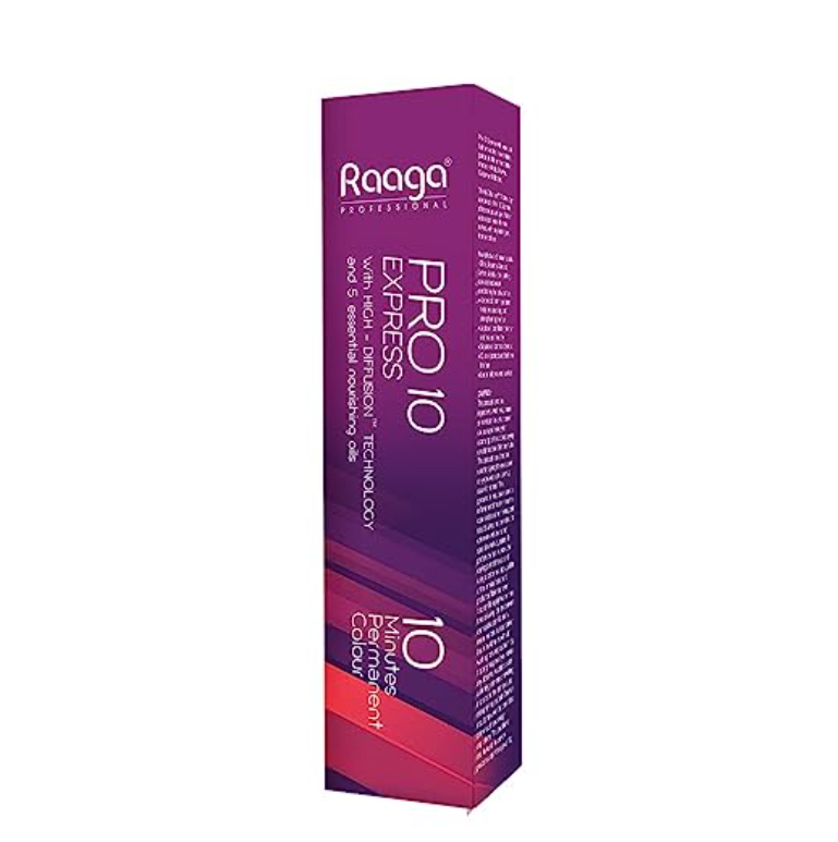 Raaga Professional Pro 10 Express Hair Colour – Black 1 (90 gm) Niram Global Private Limited