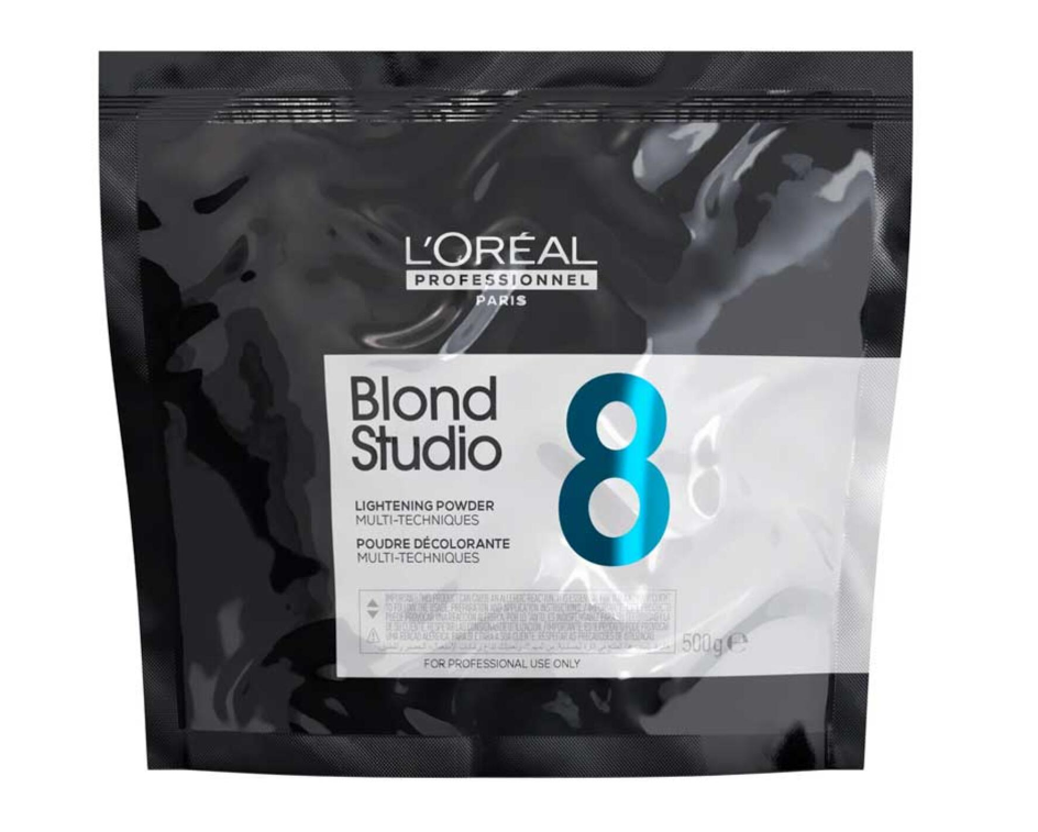 LOREAL PROFFESSIONAL BLOND STUDIO 8 BLONDER INSIDE LIGHTENING POWDER 500G Loreal Professional