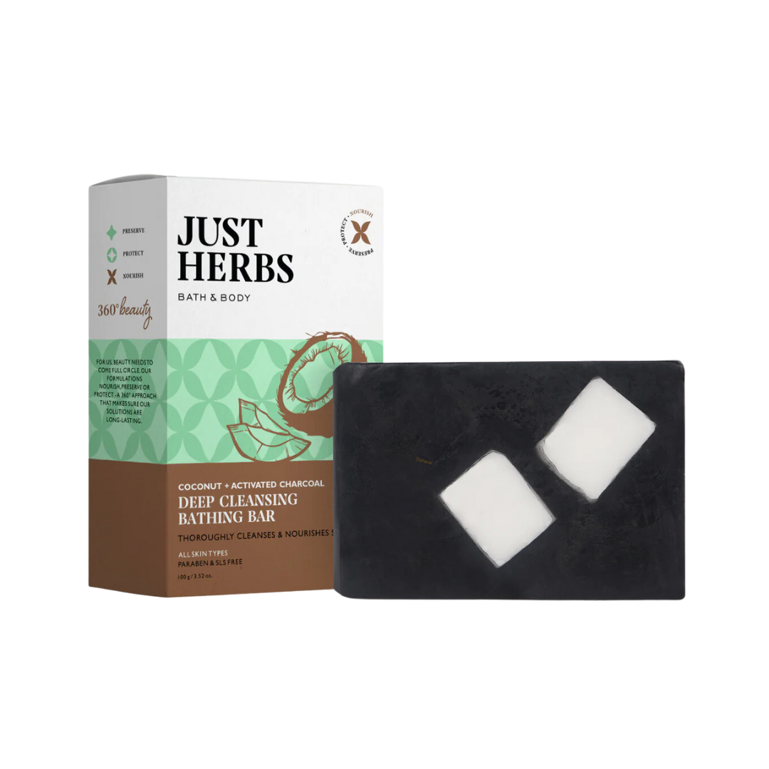 just-herbs-coconut-activated-charcoal-deep-cleansing-bathing-bar-100g