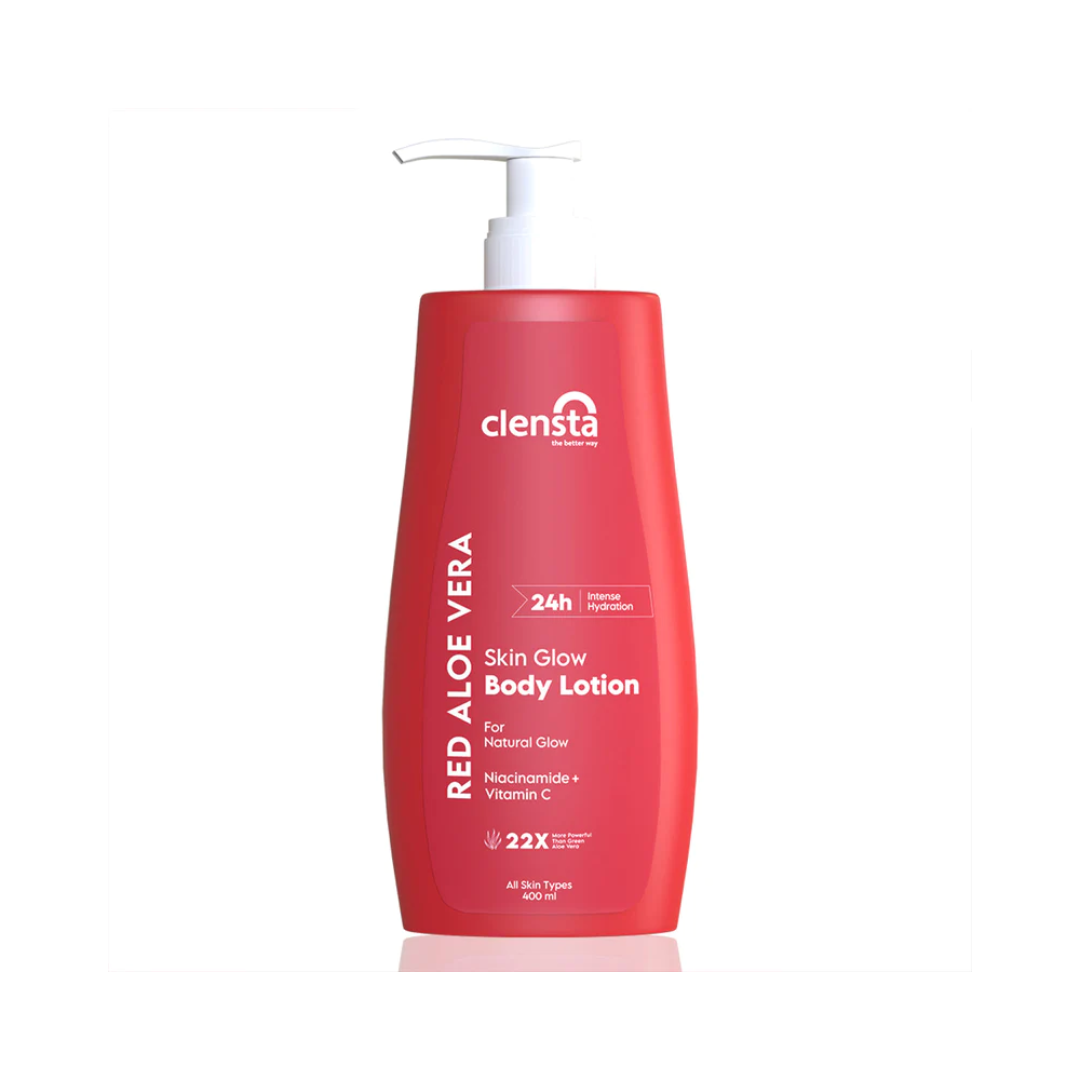clensta_red_aloe_vera_skin_glow_body_lotion_24hrs_intense_hydration_400ml_niacinamidevitamin_c_22x_more_powerfull
