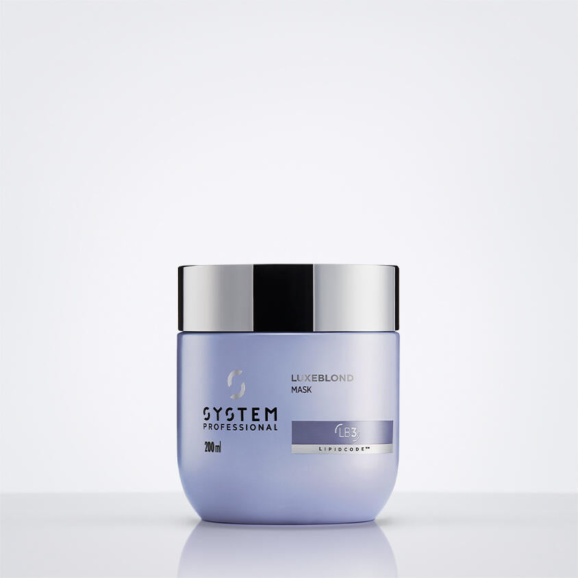 Wella System Professional LuxeBlond Mask LB3 – Anti-Brass Repair Hair Mask for Blonde Hair (200ml) Wella Professionals
