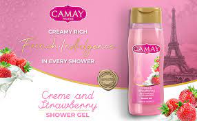 CAMAY PARIS ROMANTIQUE SHOWER GEL 500ML -SCARLET ROSES