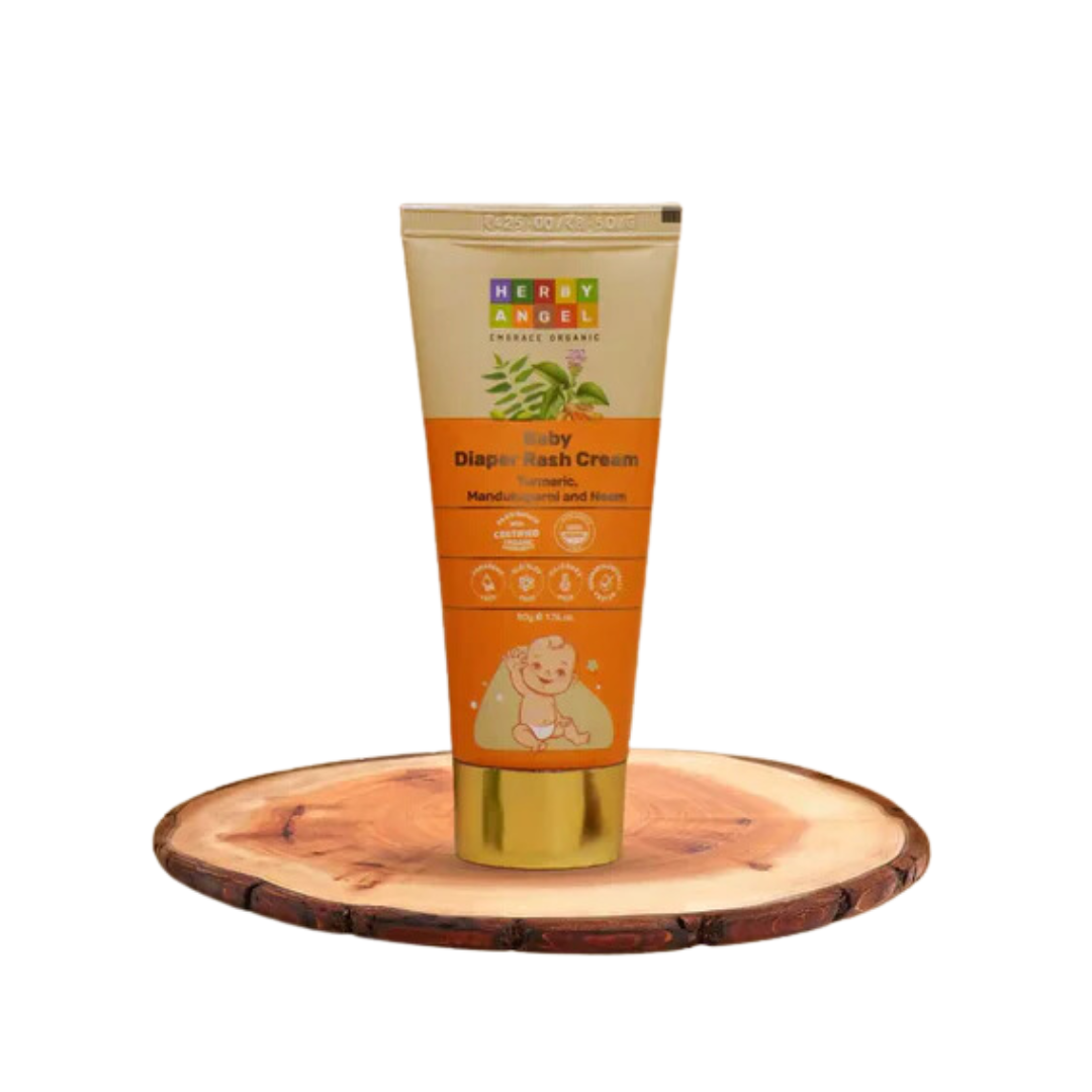 Herby angel baby Diaper Rash cream Turmeric Mandukaparni Neem 50g