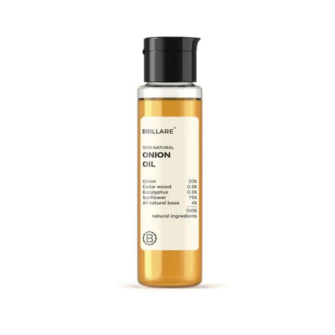 brillare-100-natural-onion-oil-100ml-for-hair-fall-reduction