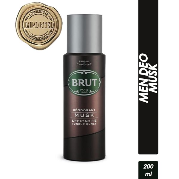Brut Deodorant - Musk (200ml) - Niram Global Private Limited