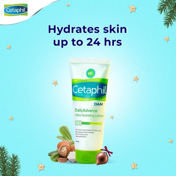 Cetaphil Daily Advance Ultra Hydrating Lotion for Dry/Sensitive Skin 100g - Niram Global Private Limited
