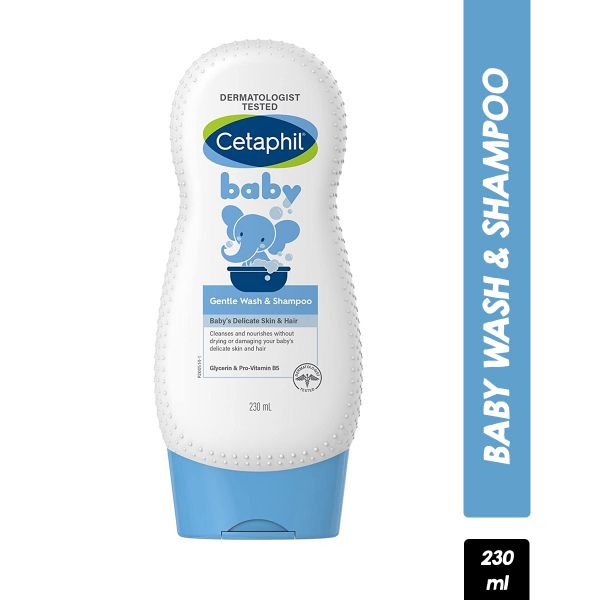 Cetaphil Baby Gentle Wash & Shampoo (230ml) - Niram Global Private Limited