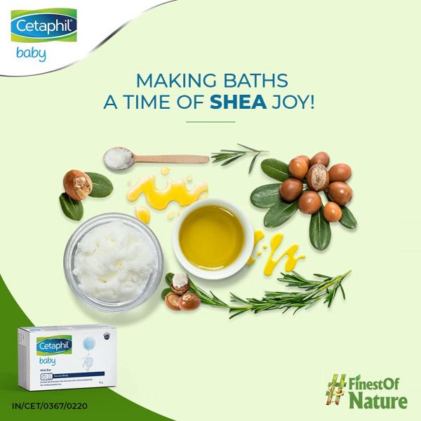 Cetaphil Baby Mild Bar 75gm, Kids Soap for Bath, White, Medium - Niram Global Private Limited
