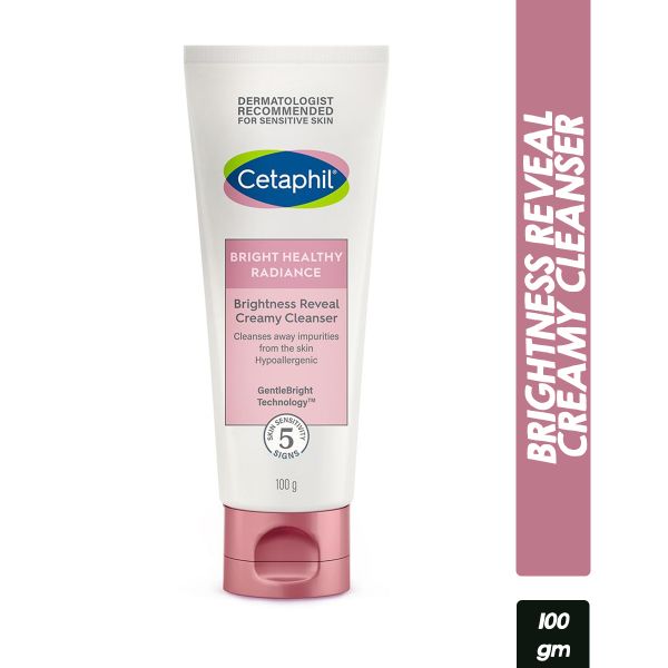 Cetaphil Brightness Reveal Creamy Cleanser - 100 g - Niram Global Private Limited