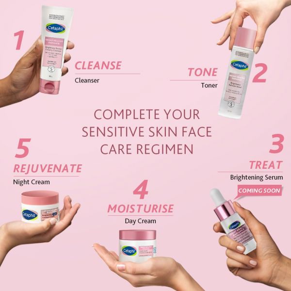 Cetaphil Brightness Reveal Creamy Cleanser - 100 g - Niram Global Private Limited