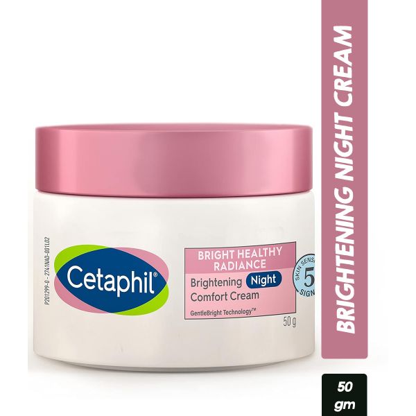 Cetaphil Brightening Night Comfort Cream - 50 g| For Dark Spots - Niram Global Private Limited