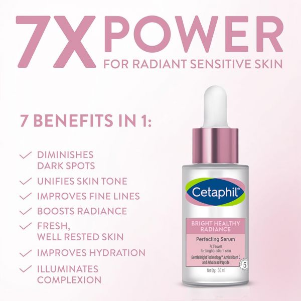 Cetaphil Brightening Serum with Antioxidant C & Advanced Peptide (30ml) - Niram Global Private Limited