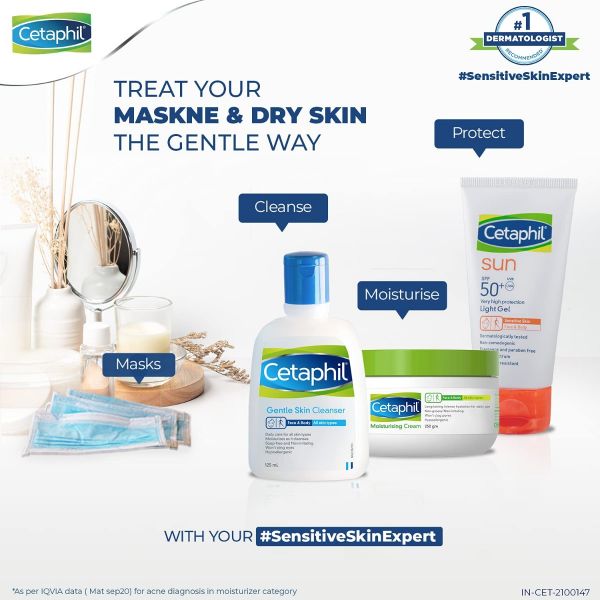 Cetaphil Moisturising Lotion Normal to Combination, Sensitive Skin (100ml) - Niram Global Private Limited