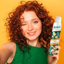 Batiste naturally plant powered dry shampoo 200ml -green tea & chamomile