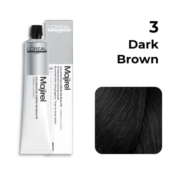 L'oreal Professionnel Paris Majirel - 3 (Dark Brown) - Niram Global Private Limited