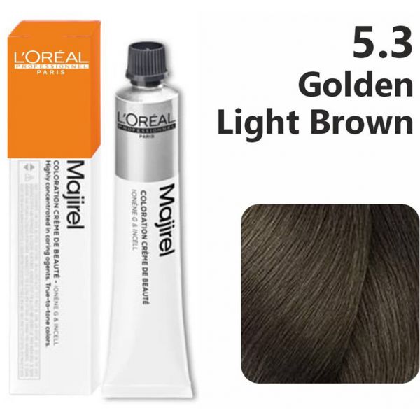 L'oreal Professionnel Paris Majirel - 5.3 (Golden Light Brown) - Niram Global Private Limited
