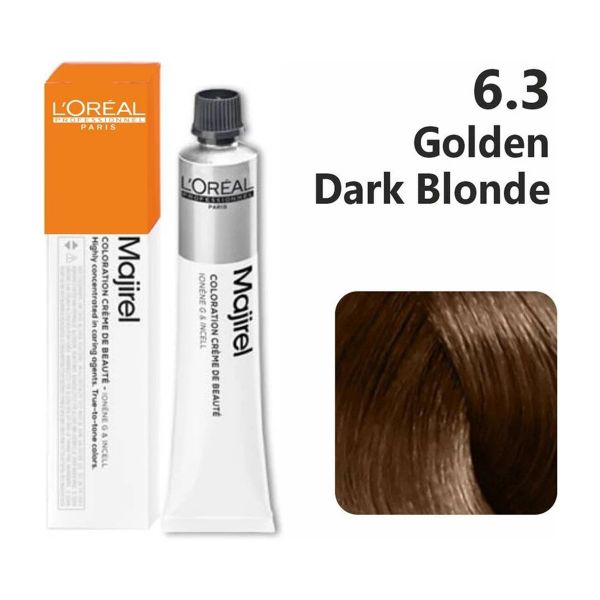 L'oreal Professionnel Paris Majirel - 6.3 (Golden Dark Blonde) - Niram Global Private Limited