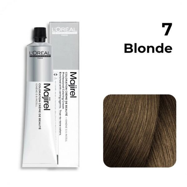 L'oreal Professionnel Paris Majirel - 7 (Blonde) - Niram Global Private Limited