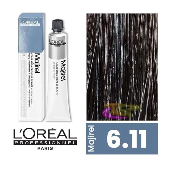 L'oreal Professionnel Paris Majirel Cool Cover - 6.11 (True Ash Dark Blonde) - Niram Global Private Limited