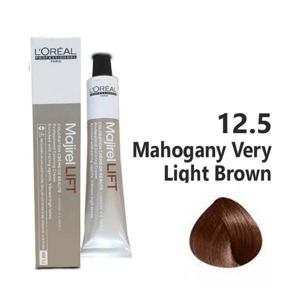 Loreal Professionnel Paris Majirel Lift - 12.5 (Mahogany Very Light Brown) - Niram Global Private Limited