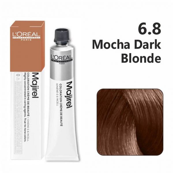 L'oreal Professionnel Paris Majirel - 6.8 (Mocha Dark Blonde) - Niram Global Private Limited