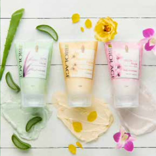 Matrix Biolage colorlast pack orchid+apricot seeds, deep treatment, for all color treated hair 100ml - Niram Global Private Limited