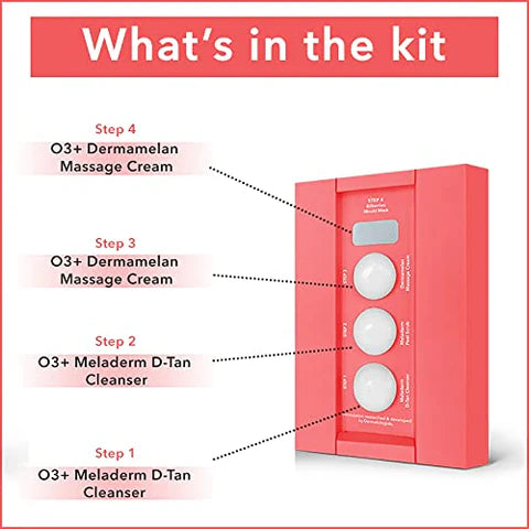 O3+ D-tan Facial Kit With Peel Off Mask (40gm+5ml) O3+