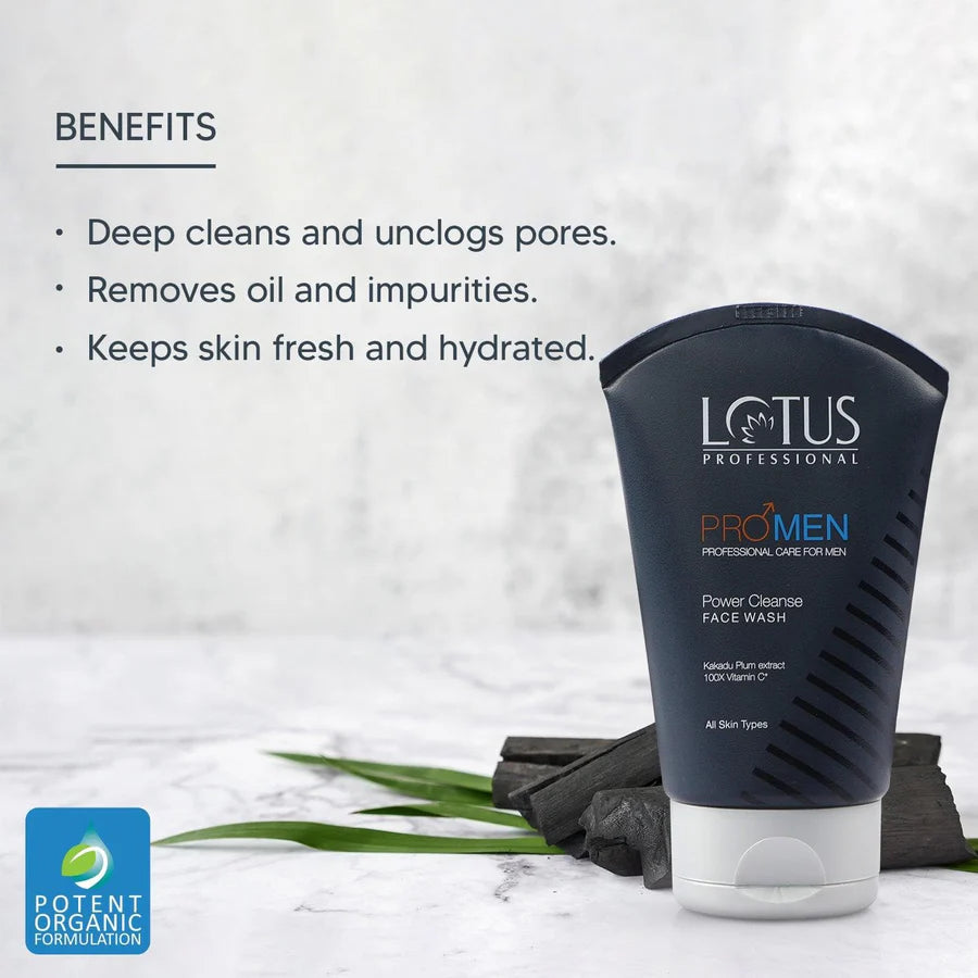 Lotus Professional Promen Power Cleanse Face Wash Niram Global Private Limited