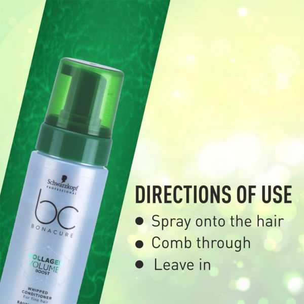 Schwarzkopf Professional BC Bonacure Collagen Volume Boost Whipped Conditioner (150ml) Schwarzkopf
