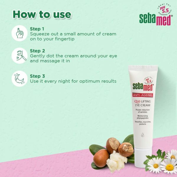 Sebamed Anti Ageing Q10 Lifting Eye Cream Ph5.5 (15ml) - Niram Global Private Limited