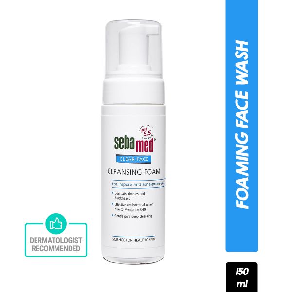 Sebamed Clear Face Cleansing Foam pH5.5 (50ml) - Niram Global Private Limited