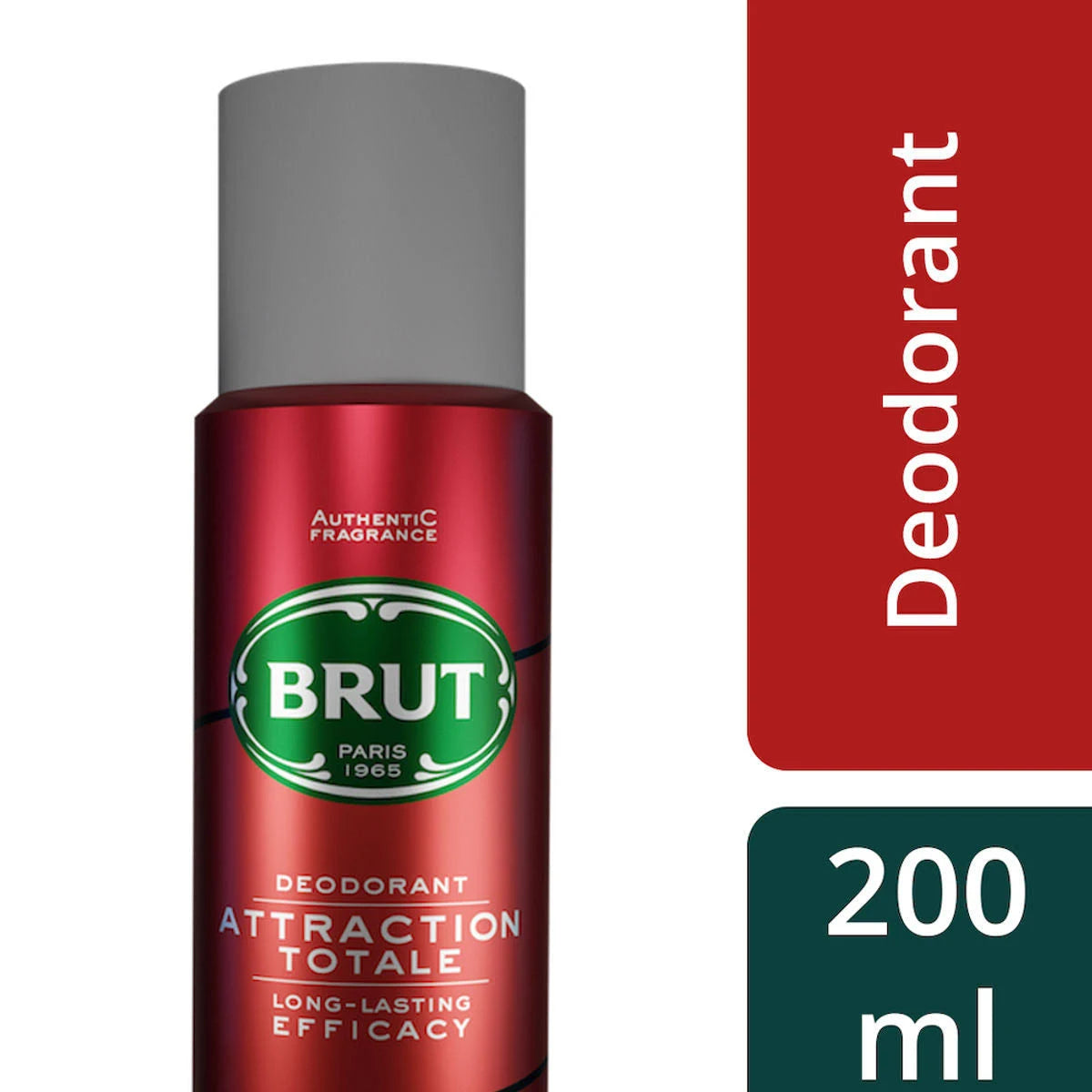 BRUT DEODRANT -ATTRACTION TOTALE 200ML