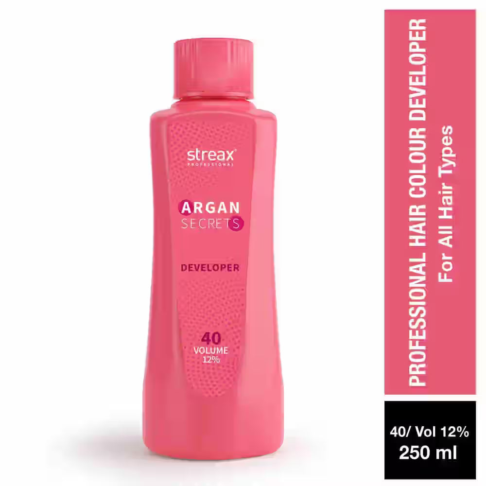 Streax Professional Developer Argan Secrets 40 Volume 250ml Streax Professional