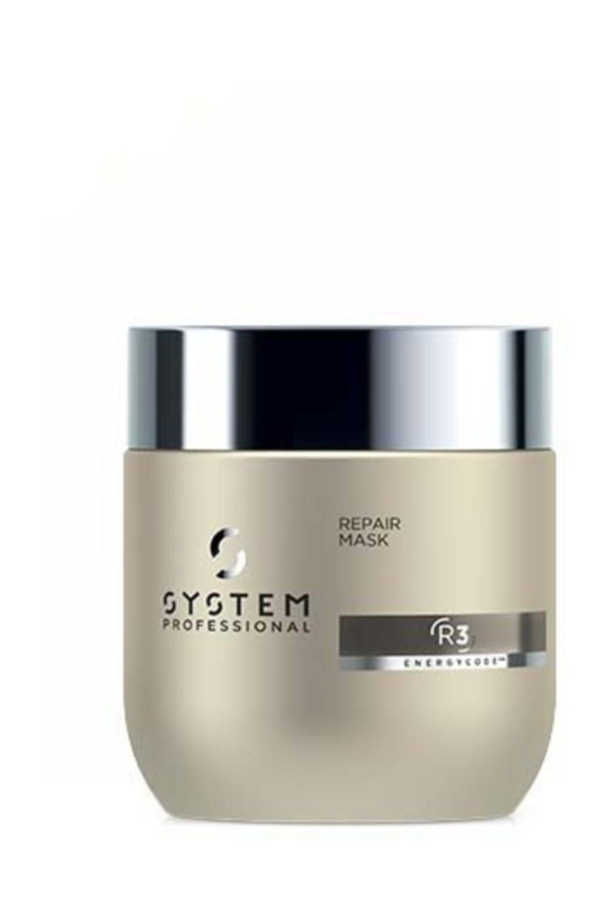 System Professional repair mask jar on a white background