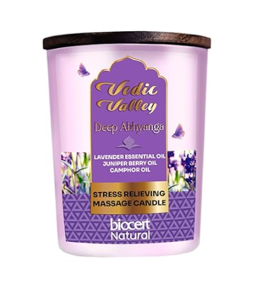 vedic valley neroli massage candles