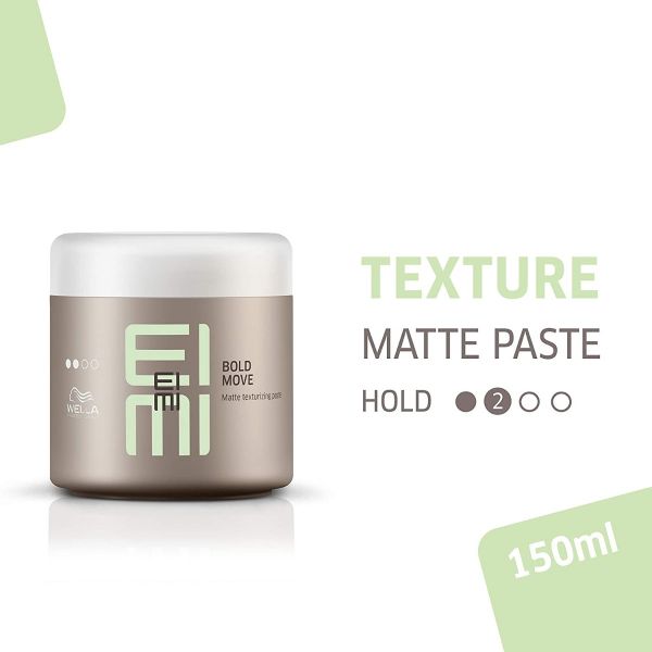 Wella Professionals EIMI Bold Move Matte texturizing Paste (150ml) - Niram Global Private Limited