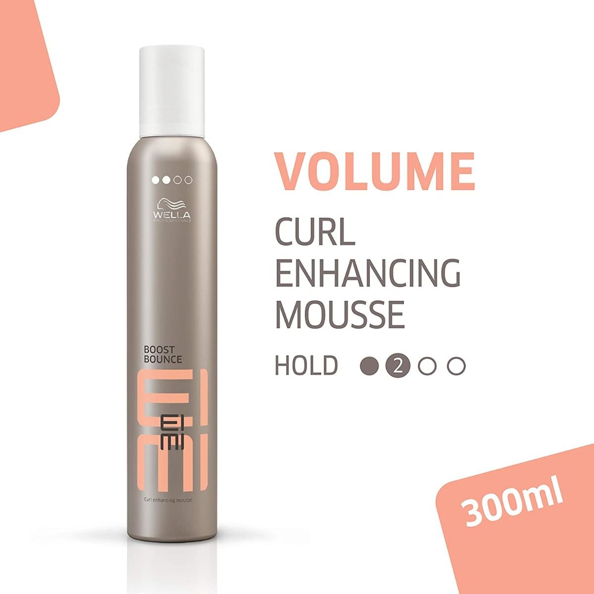 Wella Professionals EIMI Boost Bounce Curl Enhancing Mousse (300ml) - Niram Global Private Limited